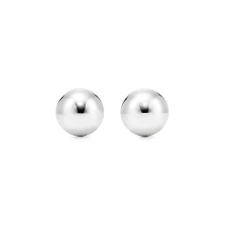 Tiffany & Co. Tiffany HardWear Ball Earrings in Silver, 8 mm | ^ Earrings|Gifts for Her