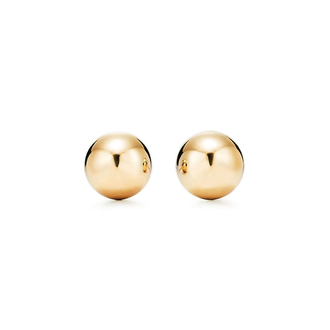 Tiffany & Co. Tiffany HardWear Ball Earrings in Yellow Gold, 8 mm | ^ Earrings|Gold Jewelry