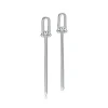 Tiffany & Co. Tiffany HardWear double long link earrings in sterling silver. | ^ Bold Silver Jewelry|Tiffany HardWear