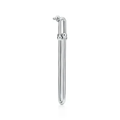 Tiffany & Co. Tiffany HardWear double long link earrings in sterling silver. | ^ Bold Silver Jewelry|Tiffany HardWear