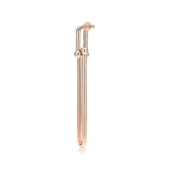 Tiffany & Co. Tiffany HardWear double long link earrings in 18k rose gold. | ^ Earrings|Rose Gold Jewelry