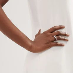 Tiffany & Co. Tiffany HardWear double pearl ring in sterling silver. | ^ Rings|Men's Jewelry