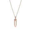 Tiffany & Co. Tiffany HardWear Elongated Link Pendant in Rose Gold | ^ Necklaces & Pendants|Men's Jewelry