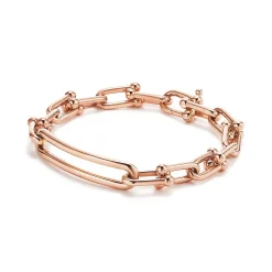 Tiffany & Co. Tiffany HardWear Elongated Link Bracelet in Rose Gold | ^ Bracelets|Men's Jewelry