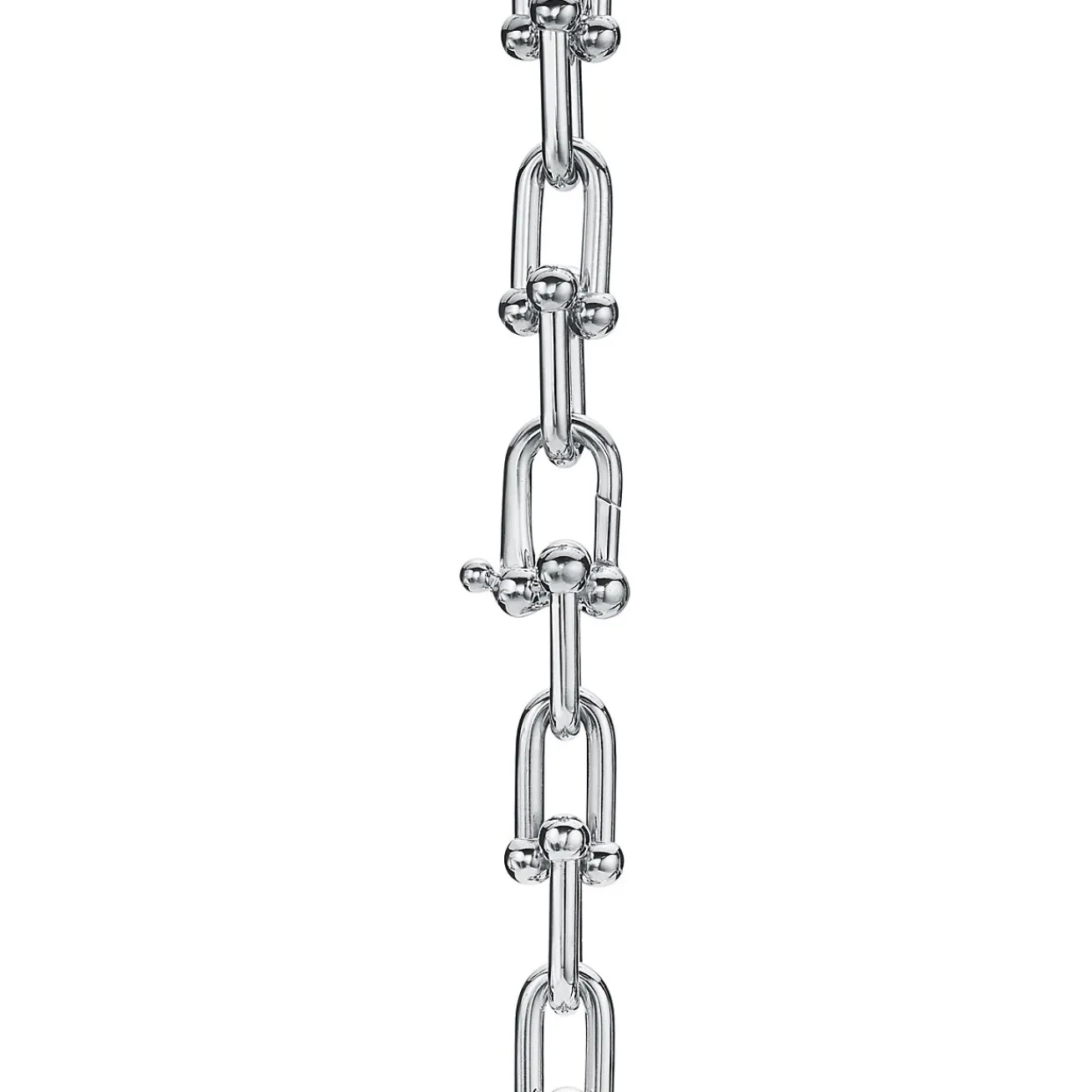 Tiffany & Co. Tiffany HardWear Elongated Link Necklace in Sterling Silver | ^ Necklaces & Pendants|Men's Jewelry