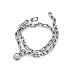 Tiffany & Co. Tiffany HardWear freshwater pearl bracelet in sterling silver, medium. | ^ Bracelets|Gifts for Her