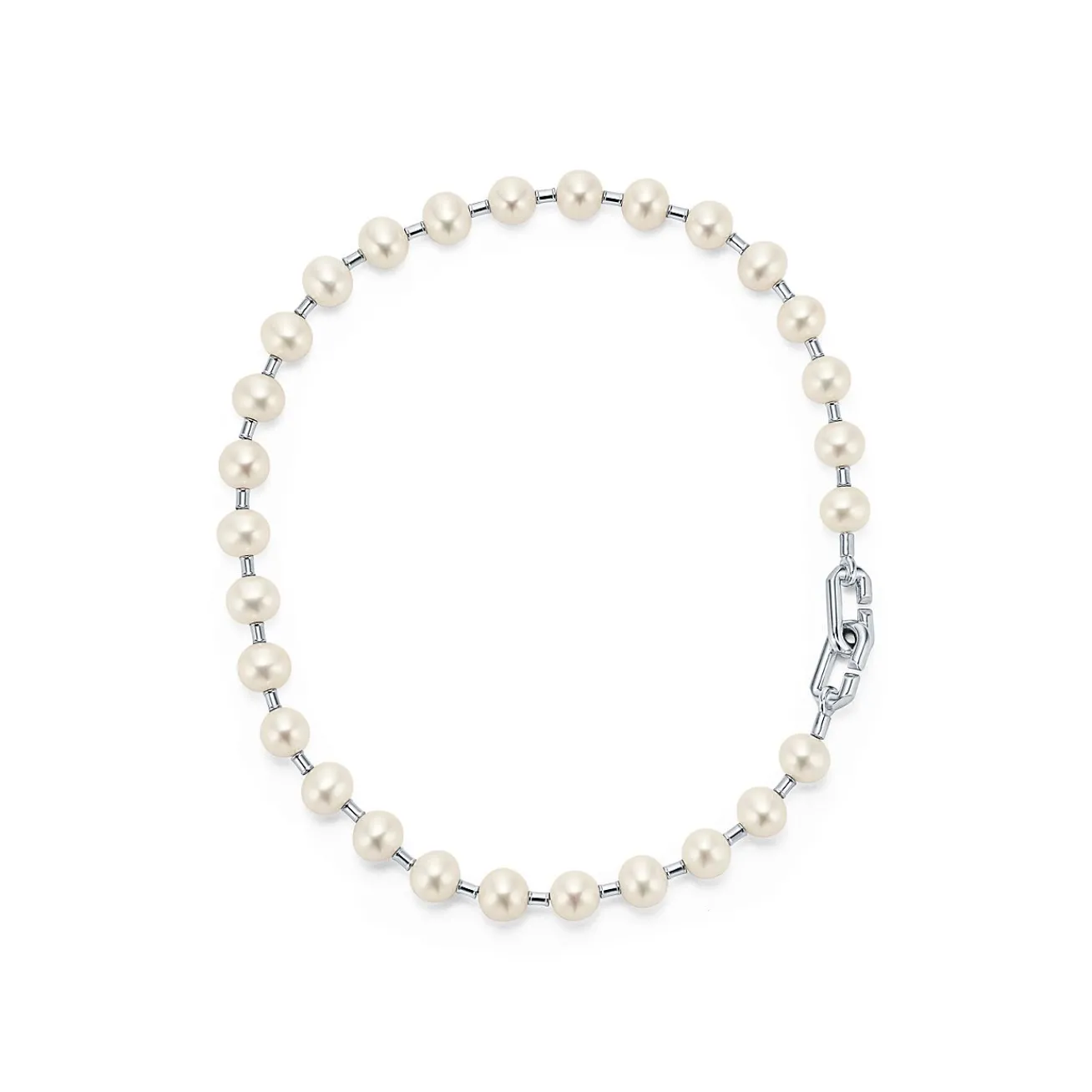 Tiffany & Co. Tiffany HardWear freshwater pearl necklace in sterling silver. | ^ Necklaces & Pendants|Gifts for Her
