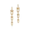 Tiffany & Co. Tiffany HardWear graduated link earrings in 18k gold. | ^ Earrings|Gold Jewelry