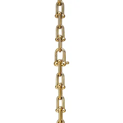 Tiffany & Co. Tiffany HardWear Graduated Link Necklace in Yellow Gold with Pavé Diamonds | ^ Necklaces & Pendants|Gold Jewelry