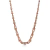 Tiffany & Co. Tiffany HardWear Graduated Link Necklace in Rose Gold with Pavé Diamonds | ^ Necklaces & Pendants|Men's Jewelry