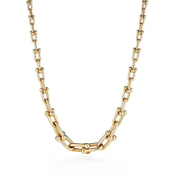 Tiffany & Co. Tiffany HardWear graduated link necklace in 18k gold. | ^ Necklaces & Pendants|Men's Jewelry