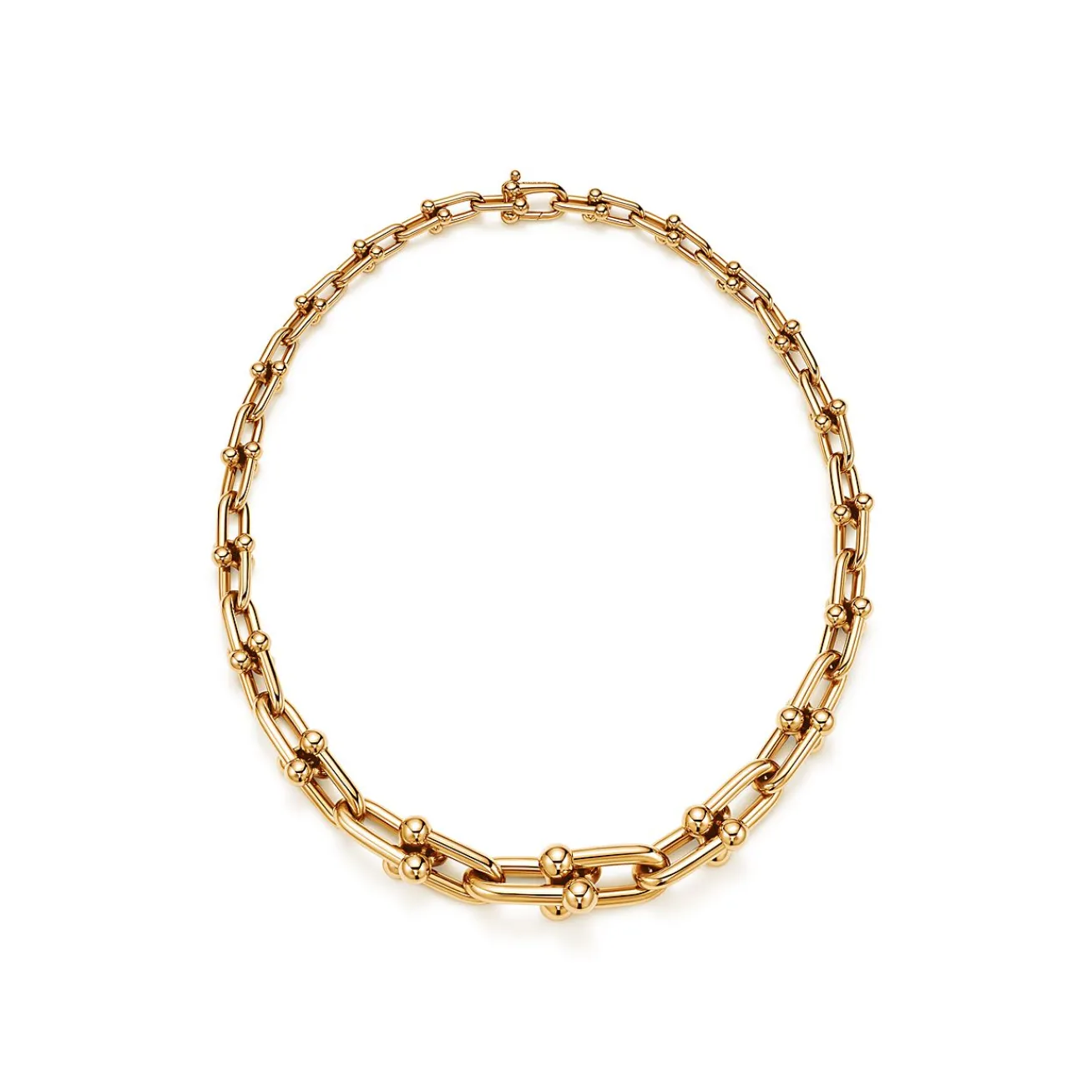 Tiffany & Co. Tiffany HardWear graduated link necklace in 18k gold. | ^ Necklaces & Pendants|Men's Jewelry