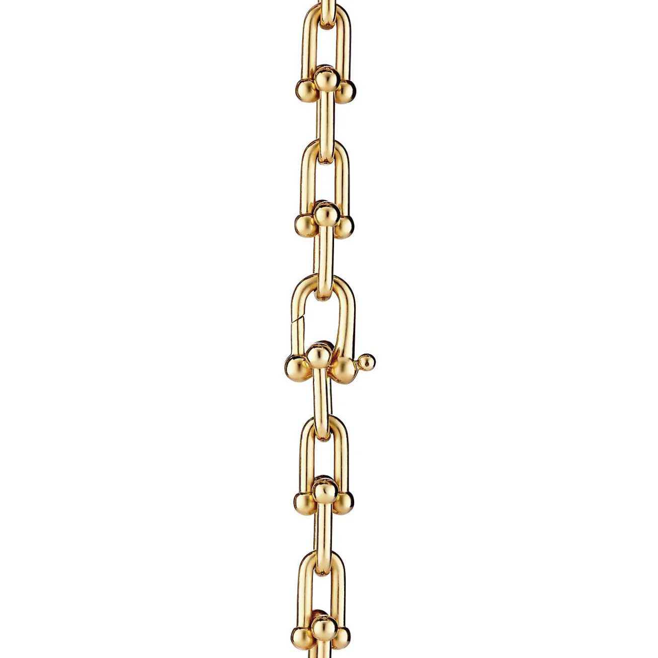 Tiffany & Co. Tiffany HardWear graduated link necklace in 18k gold. | ^ Necklaces & Pendants|Men's Jewelry