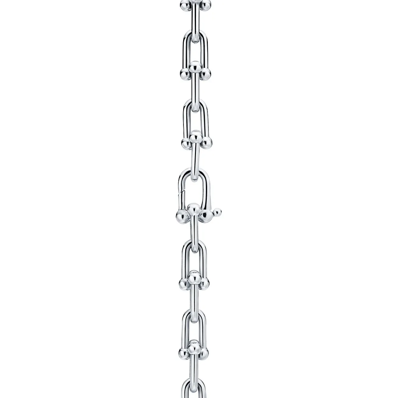 Tiffany & Co. Tiffany HardWear graduated link necklace in sterling silver. | ^ Necklaces & Pendants|Men's Jewelry