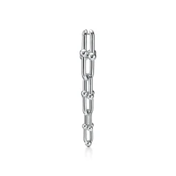 Tiffany & Co. Tiffany HardWear graduated link earrings in sterling silver. | ^ Earrings|Bold Silver Jewelry