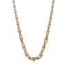 Tiffany & Co. Tiffany HardWear Graduated Link Necklace in Yellow Gold with Pavé Diamonds | ^ Necklaces & Pendants|Men's Jewelry