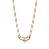 Tiffany & Co. Tiffany HardWear Large Double Link Pendant in Rose Gold | ^ Necklaces & Pendants|Rose Gold Jewelry
