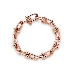 Tiffany & Co. Tiffany HardWear Large Link Bracelet in Rose Gold | ^ Bracelets|Men's Jewelry