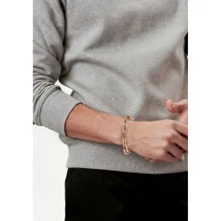 Tiffany & Co. Tiffany HardWear Large Link Bracelet in Rose Gold with Pavé Diamonds | ^ Bracelets|Rose Gold Jewelry