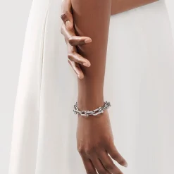 Tiffany & Co. Tiffany HardWear Large Link Bracelet in White Gold with Diamonds | ^ Bracelets|Diamond Jewelry