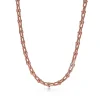 Tiffany & Co. Tiffany HardWear Medium Link Necklace in Rose Gold with Diamonds | ^ Necklaces & Pendants|New Jewelry
