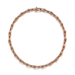 Tiffany & Co. Tiffany HardWear Medium Link Necklace in Rose Gold | ^ Necklaces & Pendants|Men's Jewelry