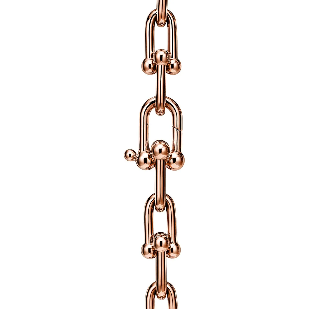 Tiffany & Co. Tiffany HardWear Medium Link Necklace in Rose Gold | ^ Necklaces & Pendants|Men's Jewelry