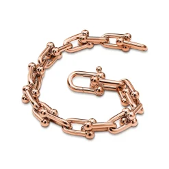 Tiffany & Co. Tiffany HardWear Medium Link Bracelet in Rose Gold | ^ Bracelets|Men's Jewelry