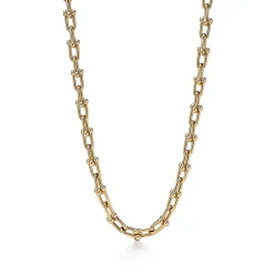 Tiffany & Co. Tiffany HardWear Medium Link Necklace in Yellow Gold | ^ Necklaces & Pendants|Men's Jewelry