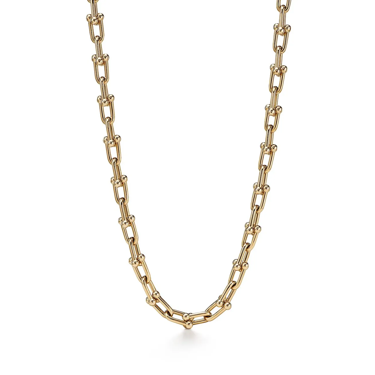 Tiffany & Co. Tiffany HardWear Medium Link Necklace in Yellow Gold | ^ Necklaces & Pendants|Men's Jewelry