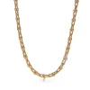 Tiffany & Co. Tiffany HardWear Medium Link Necklace in Yellow Gold with Diamonds | ^ Necklaces & Pendants|New Jewelry