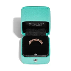 Tiffany & Co. Tiffany HardWear Micro Link Ring in Rose Gold | ^ Rings|New Jewelry
