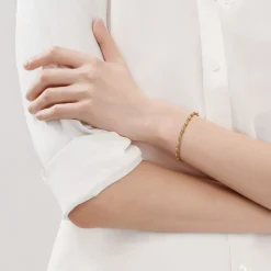 Tiffany & Co. Tiffany HardWear Micro Link Bracelet in Yellow Gold | ^ Bracelets|Men's Jewelry