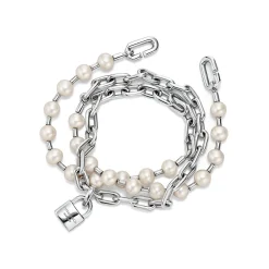 Tiffany & Co. Tiffany HardWear Pearl Lock Bracelet in Silver, Medium | ^ Bracelets|Men's Jewelry