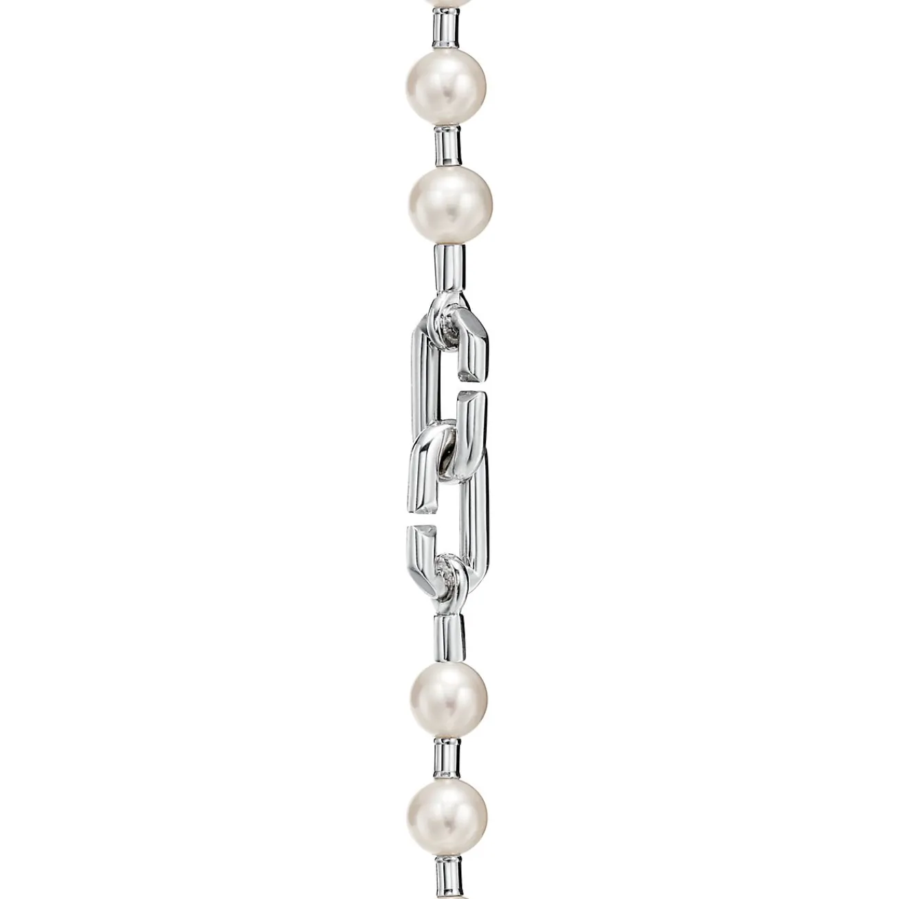 Tiffany & Co. Tiffany HardWear Pearl Lock Bracelet in Silver, Medium | ^ Bracelets|Men's Jewelry