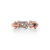 Tiffany & Co. Tiffany HardWear Small Link Ring in Rose Gold with Diamonds | ^ Rings|New Jewelry