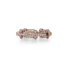 Tiffany & Co. Tiffany HardWear Small Link Ring in Rose Gold with Pavé Diamonds | ^ Rings|New Jewelry