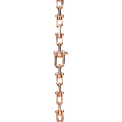 Tiffany & Co. Tiffany HardWear Small Link Necklace in Rose Gold | ^ Necklaces & Pendants|Rose Gold Jewelry