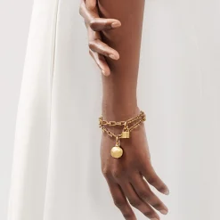 Tiffany & Co. Tiffany HardWear Small Wrap Bracelet in Yellow Gold | ^ Bracelets|Men's Jewelry