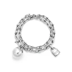Tiffany & Co. Tiffany HardWear Small Wrap Bracelet in Sterling Silver | ^ Bracelets|Men's Jewelry