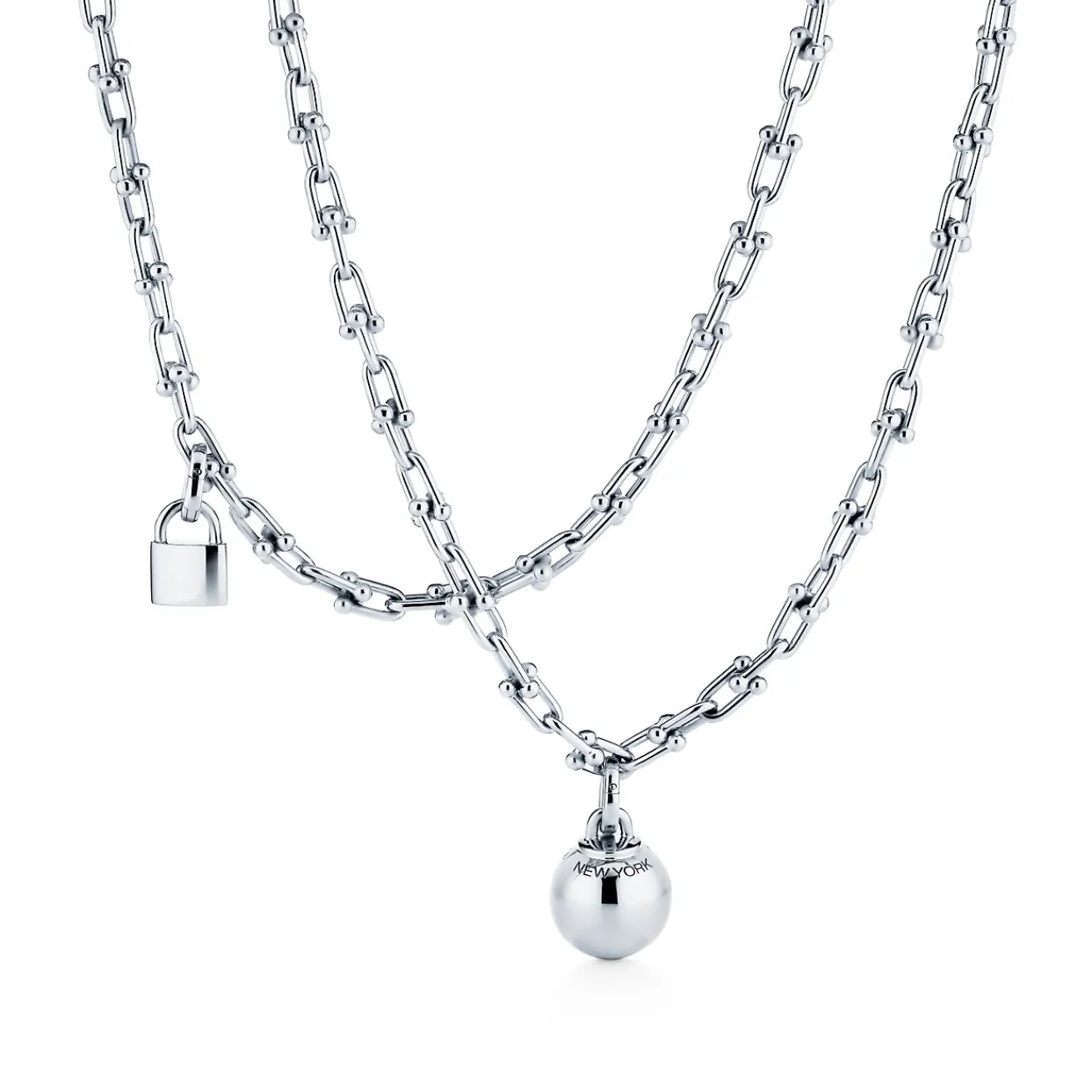Tiffany & Co. Tiffany HardWear Small Wrap Necklace in Sterling Silver | ^ Necklaces & Pendants|Men's Jewelry