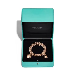 Tiffany & Co. Tiffany HardWear Small Wrap Bracelet in Rose Gold | ^ Bracelets|Men's Jewelry