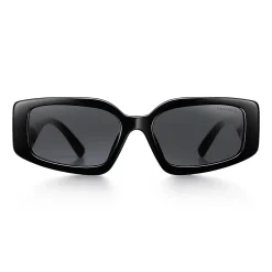 Tiffany & Co. Tiffany HardWear Sunglasses in Black Acetate with Dark Gray Lenses | ^Women Tiffany HardWear|Sunglasses