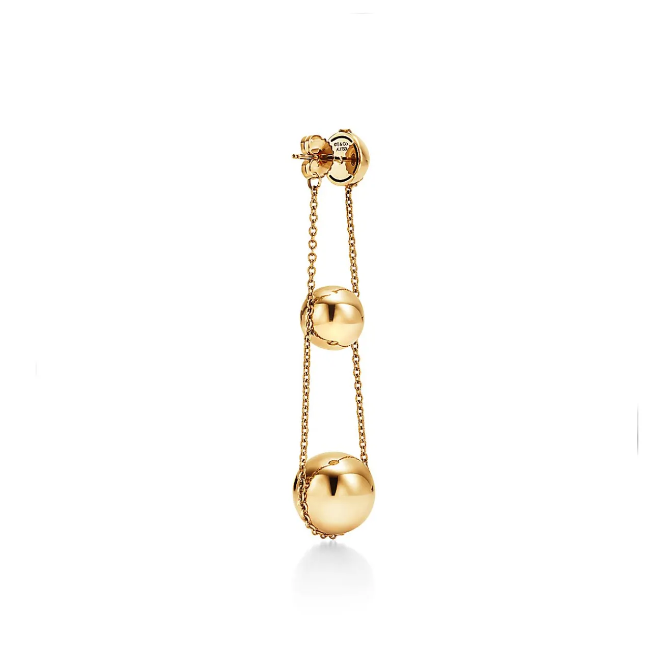Tiffany & Co. Tiffany HardWear triple drop earrings in 18k gold. | ^ Earrings|Gold Jewelry