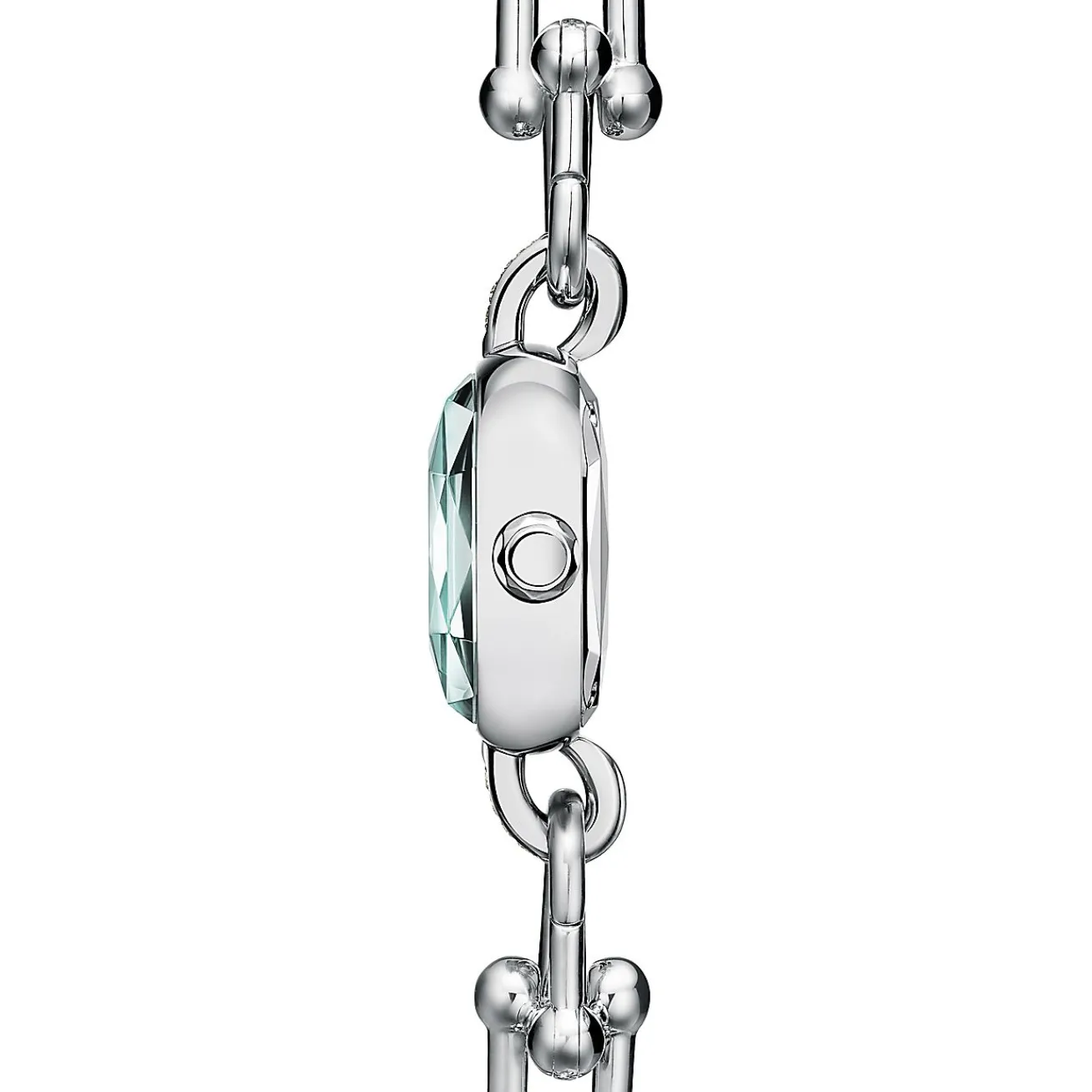 Tiffany & Co. Tiffany HardWear Watch in Sterling Silver and Steel with Diamonds | ^Women Fine Watches|Gifts for Her