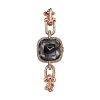 Tiffany & Co. Tiffany HardWear Watch in Rose Gold with Pavé Diamonds and Black Lacquer | ^Women Fine Watches|Tiffany HardWear