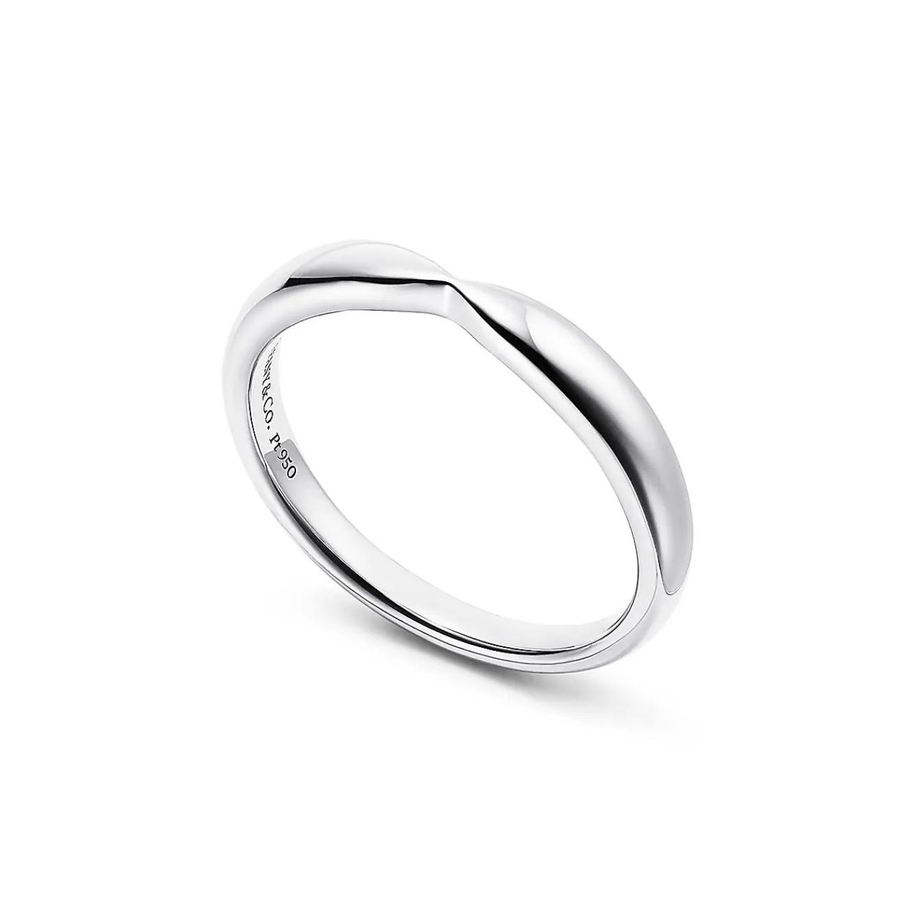 Tiffany & Co. Tiffany Harmony® Wedding Band in Platinum, 3 mm | ^Women Rings|Stacking Rings