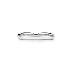 Tiffany & Co. Tiffany Harmony® Wedding Band in Platinum, 3 mm | ^Women Rings|Stacking Rings