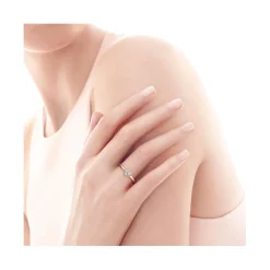 Tiffany & Co. Tiffany Hearts® ring in 18k rose gold with diamonds. | ^ Rings|Rose Gold Jewelry
