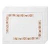 Tiffany & Co. Tiffany Heritage Place Mats Set of Four, in Carnelian Linen | ^ Table Linens
